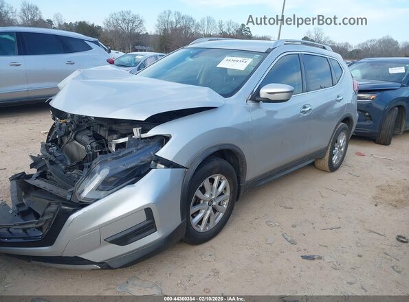 JN8AT2MT6LW013868 2020 NISSAN ROGUE Silver Առջևի ձախ երեք քառորդ տեսարան