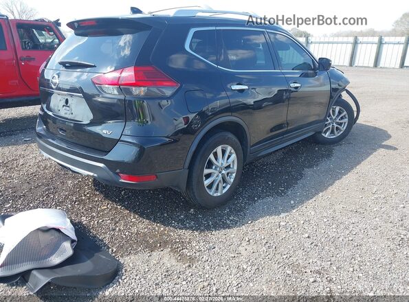 JN8AT2MT7HW144685 2017 NISSAN ROGUE Black უკანა მარჯვენა