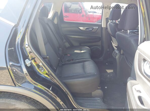JN8AT2MT7HW144685 2017 NISSAN ROGUE Black VIN კოდის სტიკერის ხედი