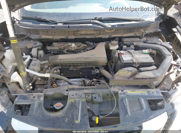JN8AT2MT7HW144685 2017 NISSAN ROGUE Black უკანა ხედი