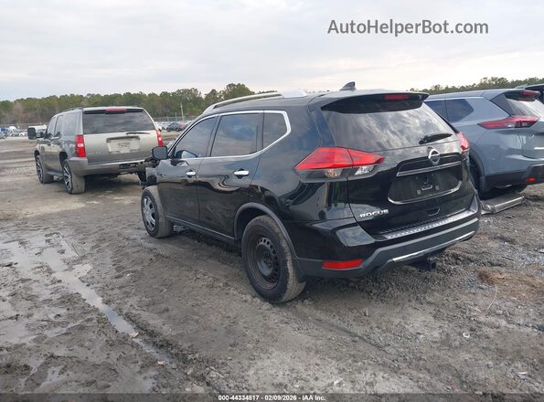 JN8AT2MTXHW145281 2017 NISSAN ROGUE Черный Задняя левая четверть