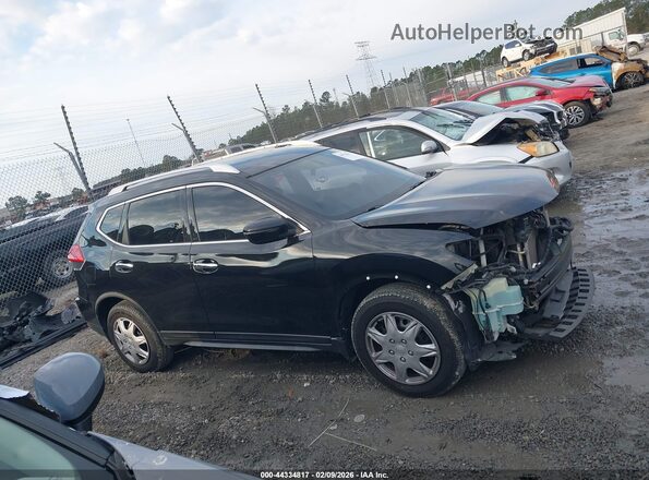 JN8AT2MTXHW145281 2017 NISSAN ROGUE Черный Панорамный вид салона 360°