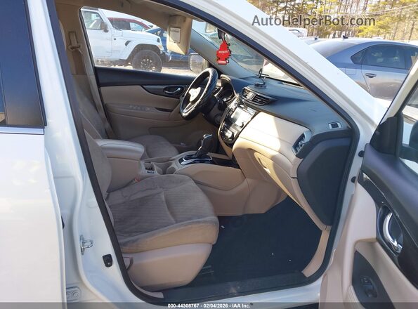 JN8AT2MV1LW121137 2020 NISSAN ROGUE White Вид салону спереду