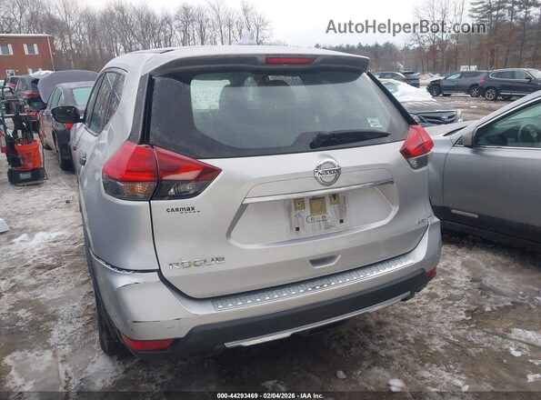 JN8AT2MV6HW259876 2017 NISSAN ROGUE Серебряный Задняя левая четверть