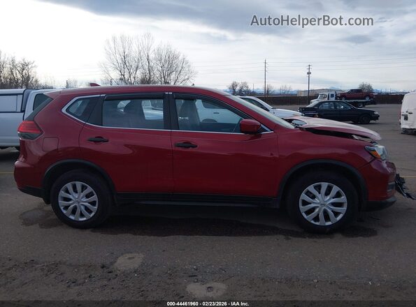 JN8AT2MV7HW254041 2017 NISSAN ROGUE Красный Панорамный вид салона 360°