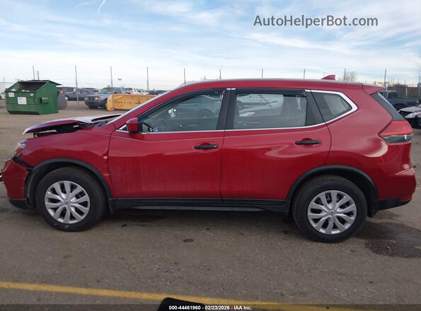 JN8AT2MV7HW254041 2017 NISSAN ROGUE Красный 