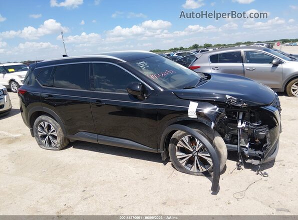 JN8AT3BA5MW017791 2021 NISSAN ROGUE Black Սալոնի հետևի տեսք