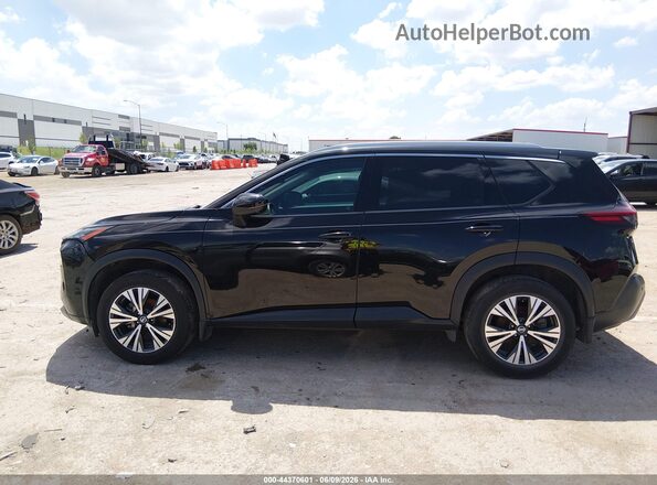 JN8AT3BA5MW017791 2021 NISSAN ROGUE Black Սալոնի 360 աստիճան տեսք