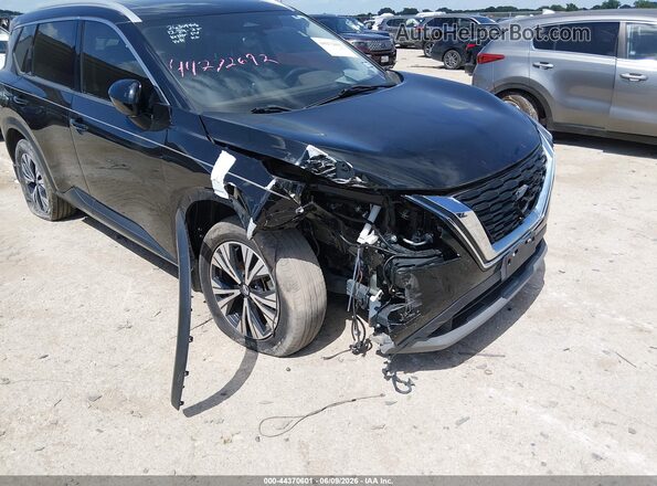 JN8AT3BA5MW017791 2021 NISSAN ROGUE Black Դիմացի տեսք