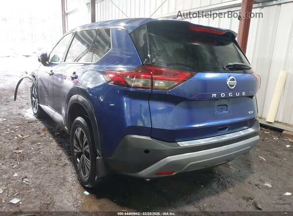 JN8AT3BA7MW006789 2021 NISSAN ROGUE Blue 