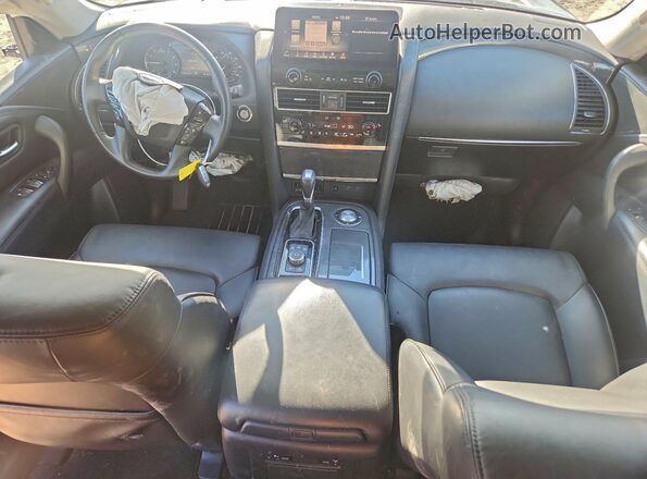 JN8AY2AC1P9182092 2023 NISSAN ARMADA Silver Widok deski rozdzielczej