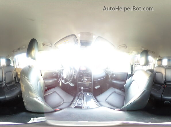 JN8AY2AC1P9182092 2023 NISSAN ARMADA Silver Widok wnętrza 360 stopni