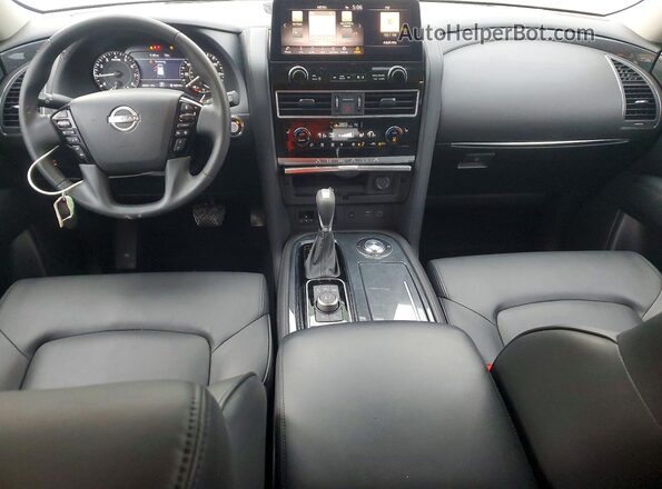 JN8AY2AC2N9161541 2022 NISSAN ARMADA Black Dashboard view