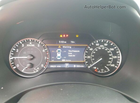 JN8AY2AC2N9161541 2022 NISSAN ARMADA Black Instrument cluster view