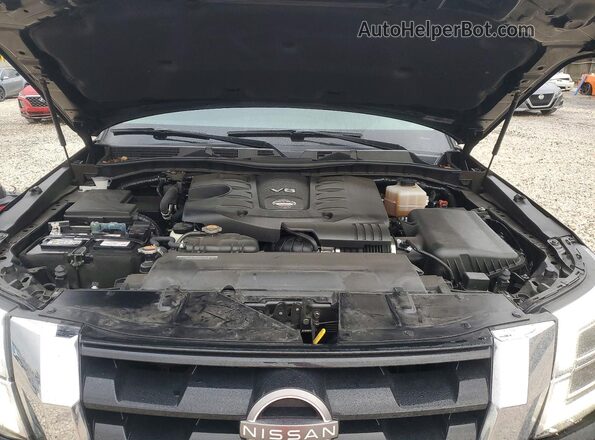 JN8AY2AC2N9161541 2022 NISSAN ARMADA Black Engine compartment view