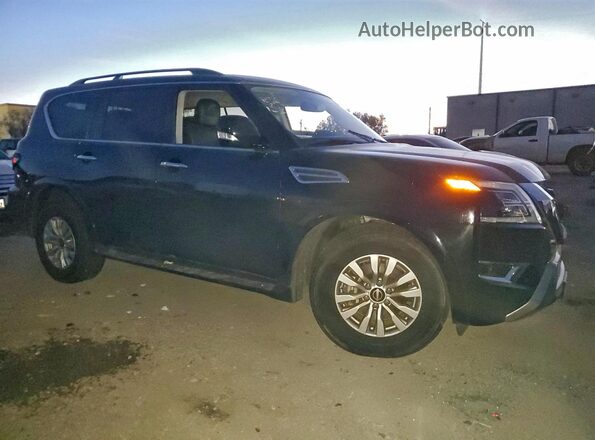 JN8AY2ACXP9180793 2023 NISSAN ARMADA Black Front right