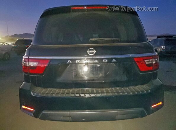JN8AY2ACXP9180793 2023 NISSAN ARMADA Black Rear view