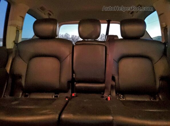 JN8AY2ACXP9180793 2023 NISSAN ARMADA Black Rear seats view