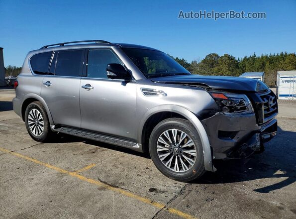 JN8AY2BA3P9400806 2023 NISSAN ARMADA Gray Front right