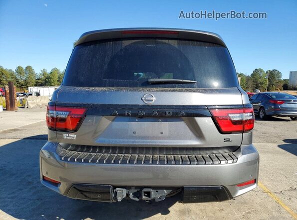 JN8AY2BA3P9400806 2023 NISSAN ARMADA Gray Rear view