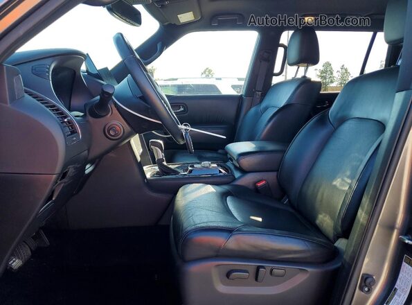 JN8AY2BA3P9400806 2023 NISSAN ARMADA Gray Front interior view