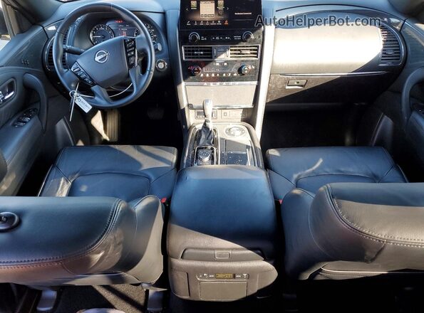 JN8AY2BA3P9400806 2023 NISSAN ARMADA Gray Dashboard view