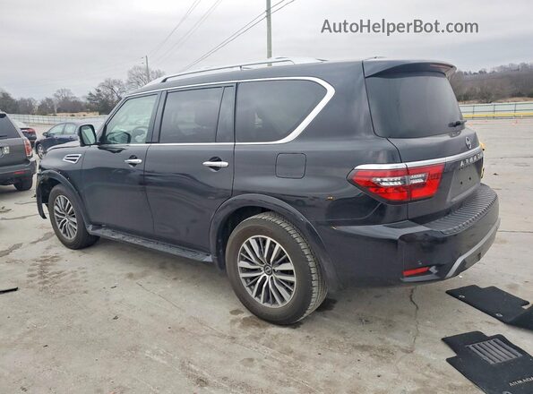 JN8AY2BA4R9418539 2024 NISSAN ARMADA Черный Задняя левая четверть
