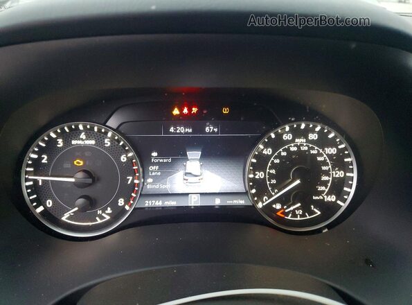 JN8AY2BA4R9418539 2024 NISSAN ARMADA Черный Вид щитка приборов