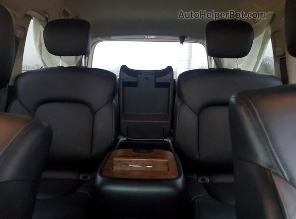 JN8AY2BA4R9418539 2024 NISSAN ARMADA Черный Вид задних сидений