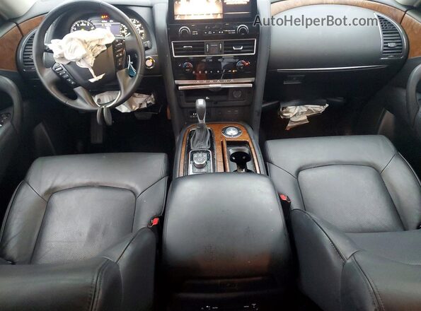 JN8AY2BA4R9418539 2024 NISSAN ARMADA Черный Вид панели приборов