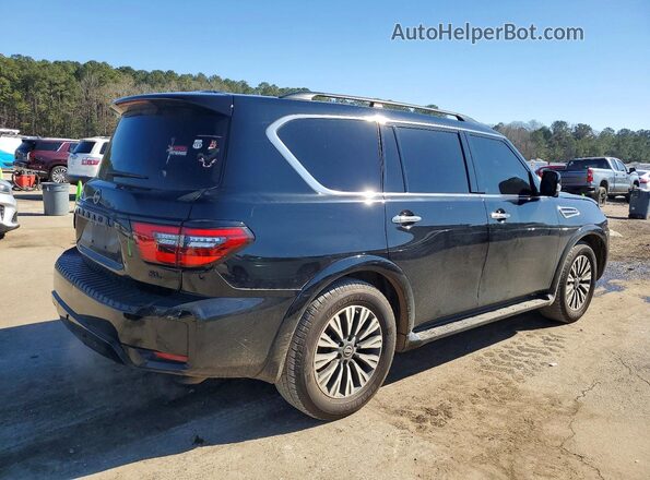 JN8AY2BA5P9401469 2023 NISSAN ARMADA Black Trasero derecho