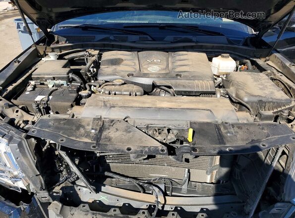 JN8AY2BA5P9401469 2023 NISSAN ARMADA Black Vista del compartimento del motor