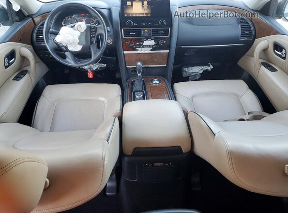 JN8AY2BA7P9400159 2023 NISSAN ARMADA White Вид панелі приладів