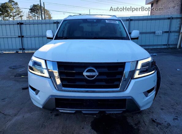 JN8AY2BA7P9400159 2023 NISSAN ARMADA White Вид спереду