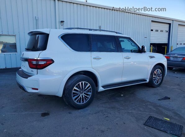 JN8AY2BA7P9400159 2023 NISSAN ARMADA White Задня права чверть