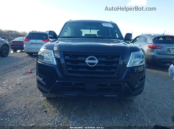 JN8AY2BA9P9401927 2023 NISSAN ARMADA Black Вид щитка приладів