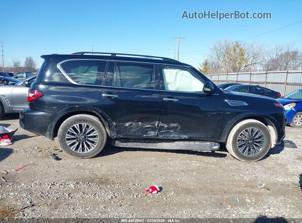 JN8AY2BA9P9401927 2023 NISSAN ARMADA Black Вид задньої частини салону
