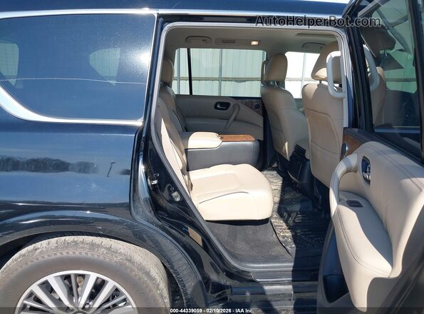 JN8AY2BAXM9371249 2021 NISSAN ARMADA Black VIN կոդի պիտակի տեսք