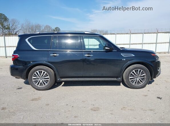 JN8AY2BAXM9371249 2021 NISSAN ARMADA Black Սալոնի 360 աստիճան տեսք
