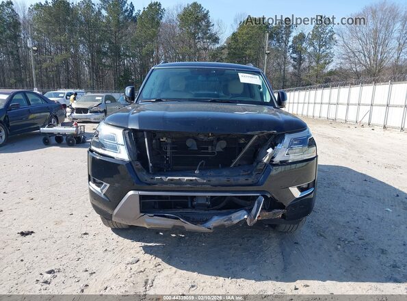 JN8AY2BAXM9371249 2021 NISSAN ARMADA Black Դիմացի տեսք