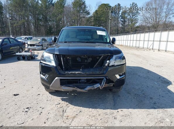 JN8AY2BAXM9371249 2021 NISSAN ARMADA Black Սալոնի հետևի տեսք