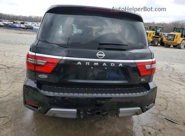 JN8AY2BC6P9181325 2023 NISSAN ARMADA Черный Вид сзади