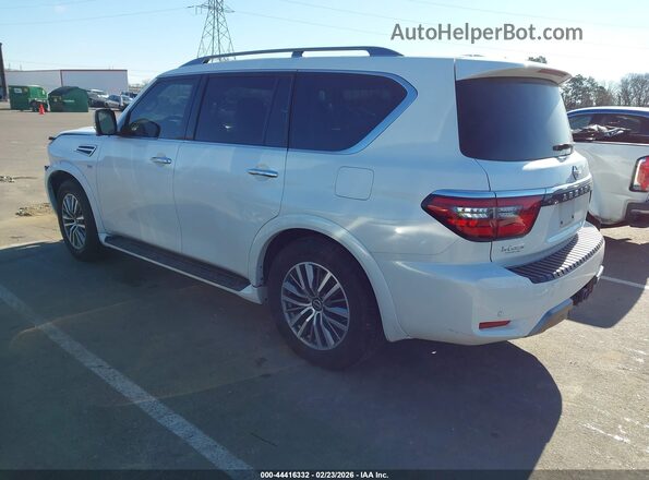 JN8AY2BC9M9145267 2021 NISSAN ARMADA White Հետևի ձախ