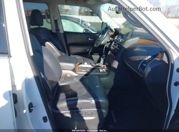 JN8AY2BC9M9145267 2021 NISSAN ARMADA White Սալոնի դիմացի տեսք