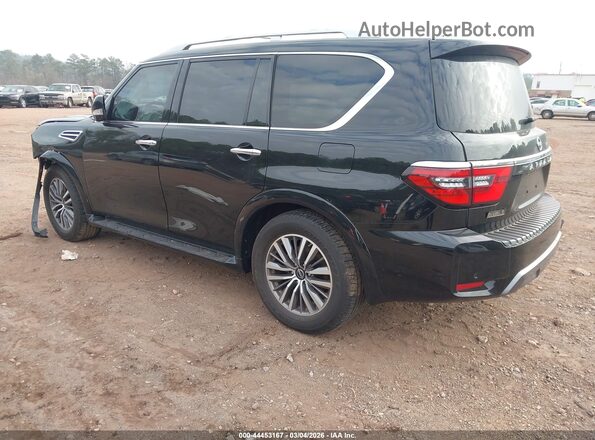JN8AY2BD9R9707426 2024 NISSAN ARMADA Черный Задняя левая четверть