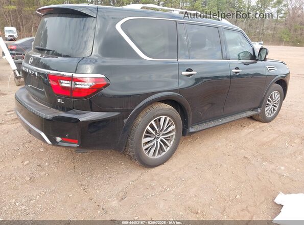 JN8AY2BD9R9707426 2024 NISSAN ARMADA Черный Задняя правая четверть