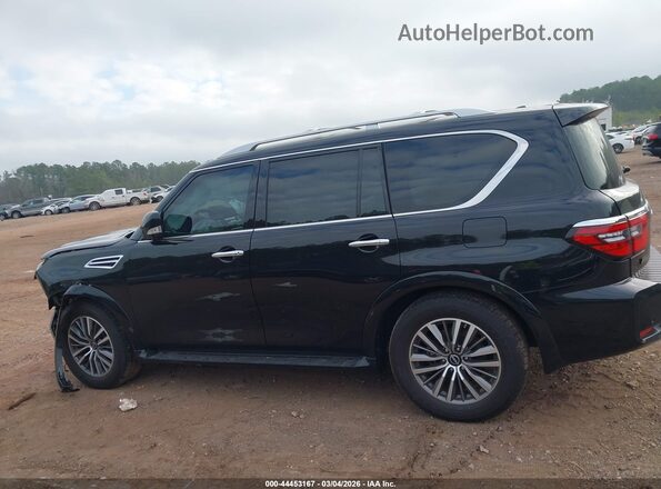 JN8AY2BD9R9707426 2024 NISSAN ARMADA Черный Панорамный вид салона 360°