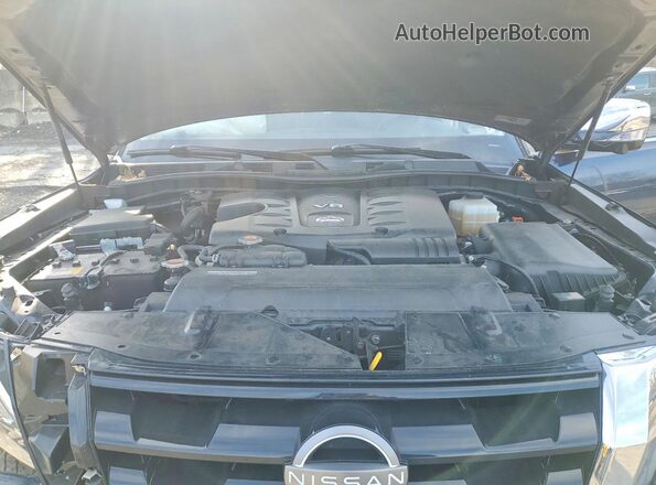 JN8AY2CD4P9690109 2023 NISSAN ARMADA Черный Вид подкапотного пространства