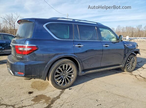 JN8AY2CD4P9690109 2023 NISSAN ARMADA Черный Задняя правая четверть