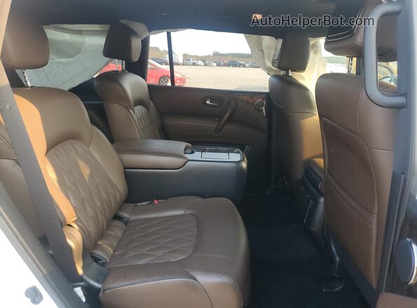 JN8AY2DA4M9373219 2021 NISSAN ARMADA White Rear interior view